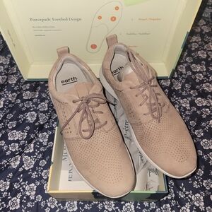 Earth Desire Flux Womens Sneakers Athletic Shoes Dark Blush 11M